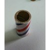 25 1/4 Stick Fireworks Pyro Tubes and End Plugs Red/White/Blue