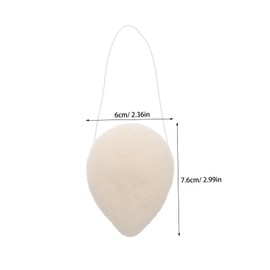 minkissy Family-friendly Bath Sponge Set Soft Exfoliating Face Cleansing Pads for Skin