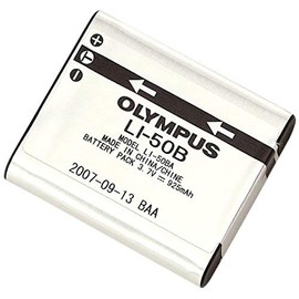 OM SYSTEM OLYMPUS LI-50B Rechargeable Battery (Silver)