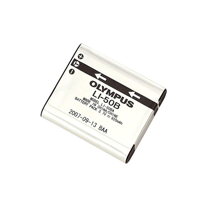 OM SYSTEM OLYMPUS LI-50B Rechargeable Battery (Silver)