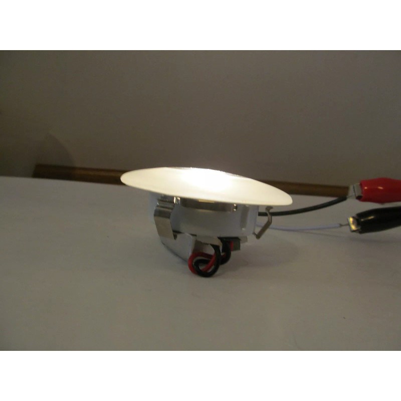 ITC RV LED 3" Radiance Overhead Light w/ Leaf Springs