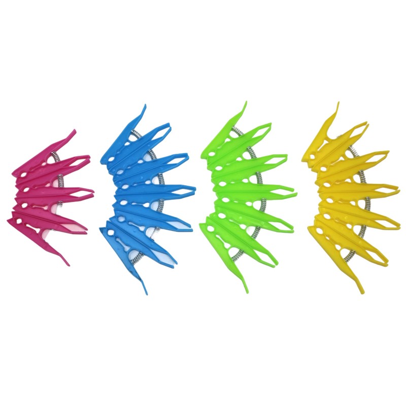 22 x fiXte Jumbo Clothes Pegs Laundry Clothing Washing Line