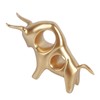 Bull Sculpture Ornaments Exquisite Details Smoother Lines Lucky Home Decorations