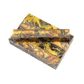 Legacy Woodturning, Premium Resin Pen Blank - Gold Rush, 5 Pack