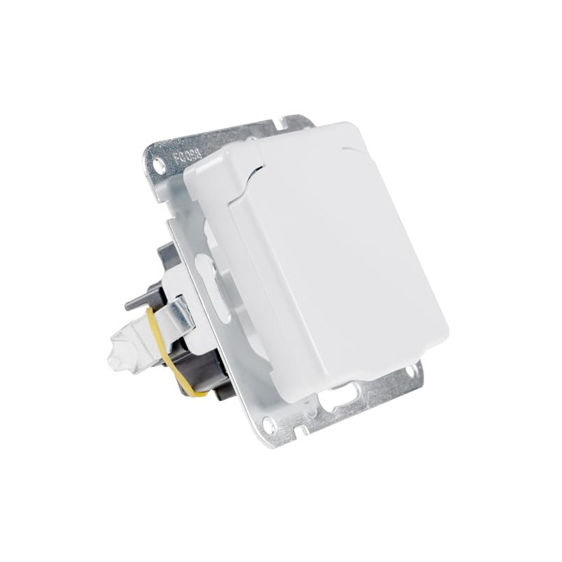 ChiliTec Delphi Flush-Mounted Socket with Protective Flap 250 V 16