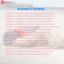Mesimsple Talion 6s Center Differential 50t for Arrma 1/7 Felony Infraction Fireteam Mojave 6s Diff Gear 1/8 Typhon Outcast Kraton Notorious 6s blx EXB Upgrades Part Red