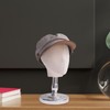 Wig Head Model Hat Stand Holder with Base Fashion Manikin