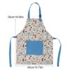 Children's Apron, Adjustable Children's Cook Apron with Pockets, Painting Household