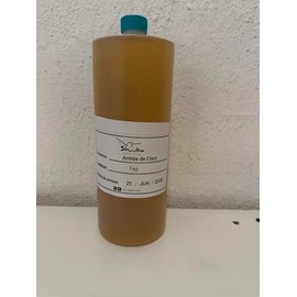 Amida de coco de ácidos grasos de Coco Natural - Calidad de limpieza y espuma. Grado cosmético y profesional de 1 kg