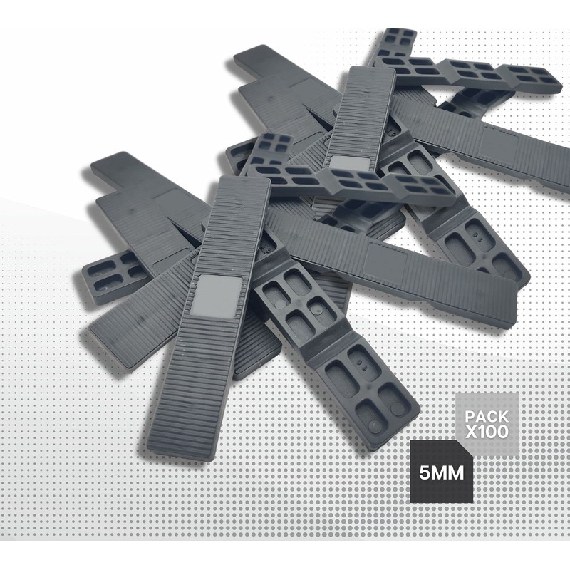 DOJA BARCELONA | 5mm Plastic Wedges | Pack 100 |