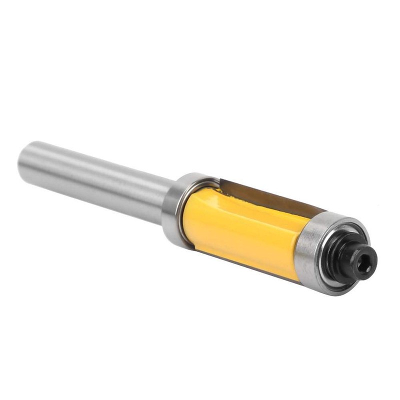 Flush Trim Bit 8 mm Flush Cutter Set with Shaft