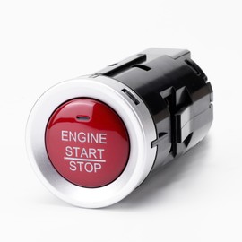 35881-T5H-H41 Push Start Button Switch for Hon-da Fit 2015 2016 2017 2018 Ignition Starter Switch Control Engine Start Stop Replacement 35881-T4N-702, 1S15402, 35881T5AJ01, 35881T5AJ02, 35881T5AJ03