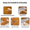 Enjaya 4pcs Cabinet Protectors for Kitchen Cabinets, Plastic Cabinet Door