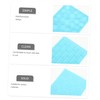DOITOOL 6pcs Clay Texture Embossing Mats for Pottery Crafts Durable