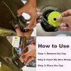 For RYOBI 6Pack For Ryobi Twisted Trimmer Line Spool For