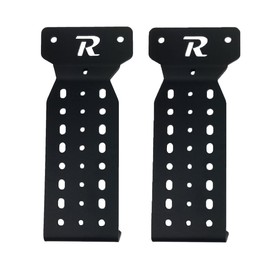 Rago Fabrication Bed Rail Modular Accessory Mount for 2007-2024 Toyota Tundra | Black Steel, Modern Style | Made in USA | 3 Mounting Locations | No Drilling Required