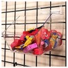 Slatwall to Gridwall Clear Acrylic Bin Adapters for Items with