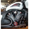 INDIAN CHALLENGER MOTORCYCLE FUEL TANK SIDE SCRIPT DECAL, STICKER, EMBLEM
