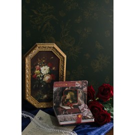 Dimoon 78.7"×17.3”Floral Peel and Stick Wallpaper Dark Green Golden Contact Paper Leaf Waterproof Butterfly Wall Paper Thicken Removable Vintage Self Adhesive Cabinets Shelf Liner Decal Vinyl Roll