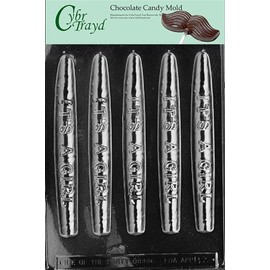 Cybrtrayd Life of the Party B003 Cigar: It's a Girl Chocolate Candy Mold in Sealed Protective Poly Bag Imprinted with Copyrighted Cybrtrayd Molding Instructions