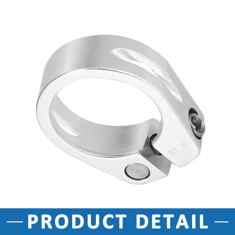 A ABSOPRO Aluminium Alloy Bike Seat Post Clamp Seat Adapter