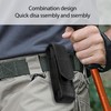 Smomend Holster Torch, Nylon Torch Holster for Outdoor Use, Robust