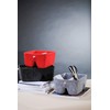 Pieperconcept KATA Mini Accessory Table Storage Basket Felt Look Anthracite
