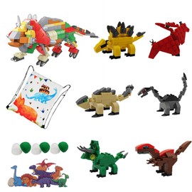 Vndnsy Zerlege-Dinosaurier-Eier, Spielzeug für Kinder, 6-in1STEMSpielzeug-Dinosaurier-Eier mit Dinosaurier Thema Rucksack,pädagogische Mint-Geschenke für Jungen und Mädchen im Alter von 3 4 5 Jahren.