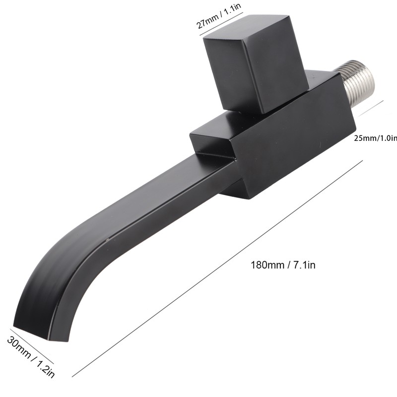 G1/2 Wall Mounted Wash Basin Sink Faucet Cold Water Tap