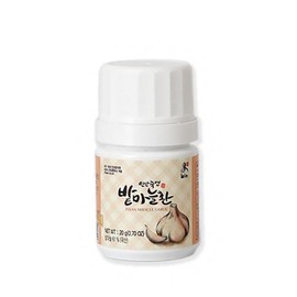 인산죽염 9회 자죽염사용 유황 밭마늘환 20g Insan Jukyeom 9th Grade Purple Salt Garlic Pills 20g