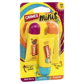 Carmex Buy Carmex Assorted Minis Fun Squeeze Tube SPF15 3 Pack Online