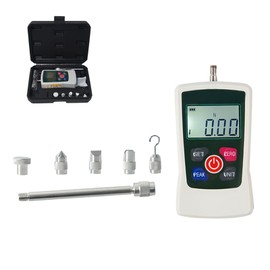 Digital Force Gauge Push and Pull Tester Dynamometer Pressure LCD High Precision Thrust Gauge Measuring Instruments with 4 Measuring Units N/kg/Lb/Oz-300N