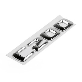 Areyourshop Trunk Rear Emblem Badge Letters C 200 for C200 CDI CGI Compressor Chrome
