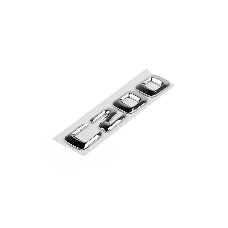 Areyourshop Trunk Rear Emblem Badge Letters C 200 for C200