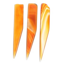 TEHAUX Burnisher for Jewelry 3pcs Set Smooth Polishing Tools for Ring Maintenance Durable Safe Use