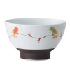 Saikai Pottery Hasamiyaki Rice Bowl, Diameter Approximately 4.3 inches (11