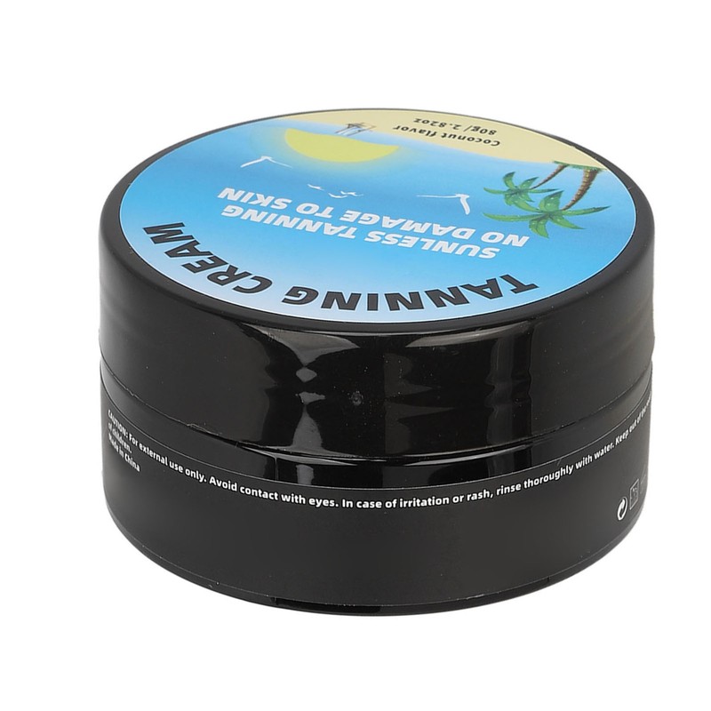 Tanning Cream Plant Based Moisturizing Sunless Tanning Waterproof Hydrating Self