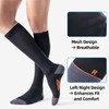 3 Pairs Sports Compression Socks 15-20 mmHg for Women Men