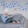 ELANE 100 Pcs Acrylic Mirror Wall Stickers, Star Decor for