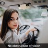 KINIVA Sunglasses Holder for Car Visor Leather Glasses Case with