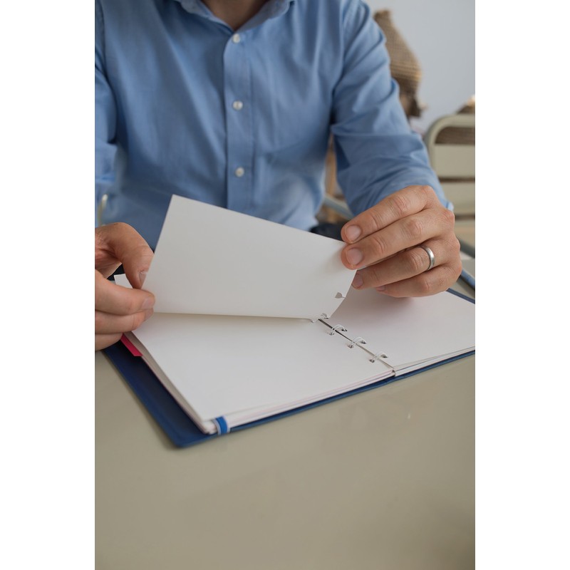 Filofax Pocket Squared Notes for Refillable Notebook - White