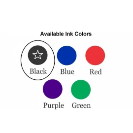 Ideal 200 Replacement Ink Pad Black Ink