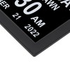 8inch Digital Day Calendar Clock Alarm Reminders Auto Dimming Large