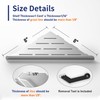 8'' Corner Shower Shelf 2PCS, 304 Stainless Steel Recessed Bathroom