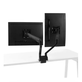 Poppin Swing Double Monitor Arm
