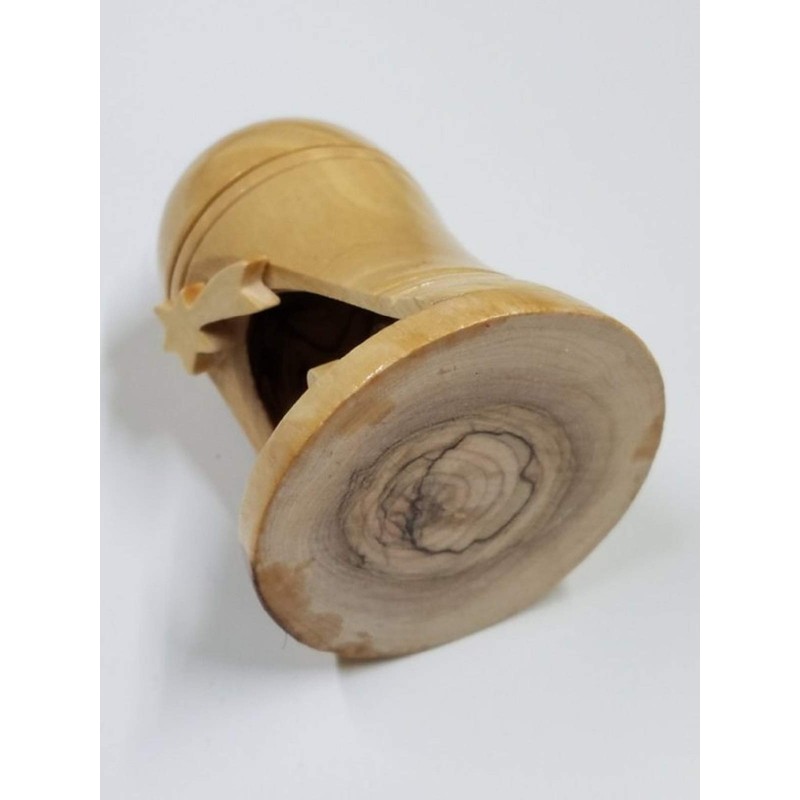 Bethlehem Olive Wood Complete Christmas Ornament Set. Nativity Story by