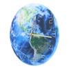 Earth Wall Clock Acrylic Silent Movement Accurate Cutting Stable Non