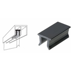 CRL Black Plastic Top Guide