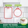 Tempered Glass Cutting Board for Kitchen Counter – Dishwasher Safe,
