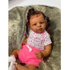 Angelbaby 22inch Newborn Reborn Baby Doll Black Girl Look Real